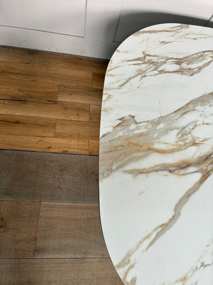 Nick Scali Square Coffee Table Ceramic with rounded edges Rrp £799 R46