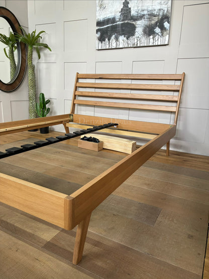 John Lewis X-Ray Oak Wood Bed Frame, King Size, rrp £899