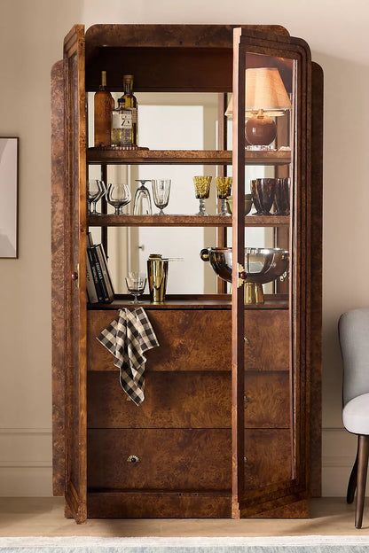 Anthropologie Betti Hutch Wood Large Freestanding Cabinet Rrp £1998 R41
