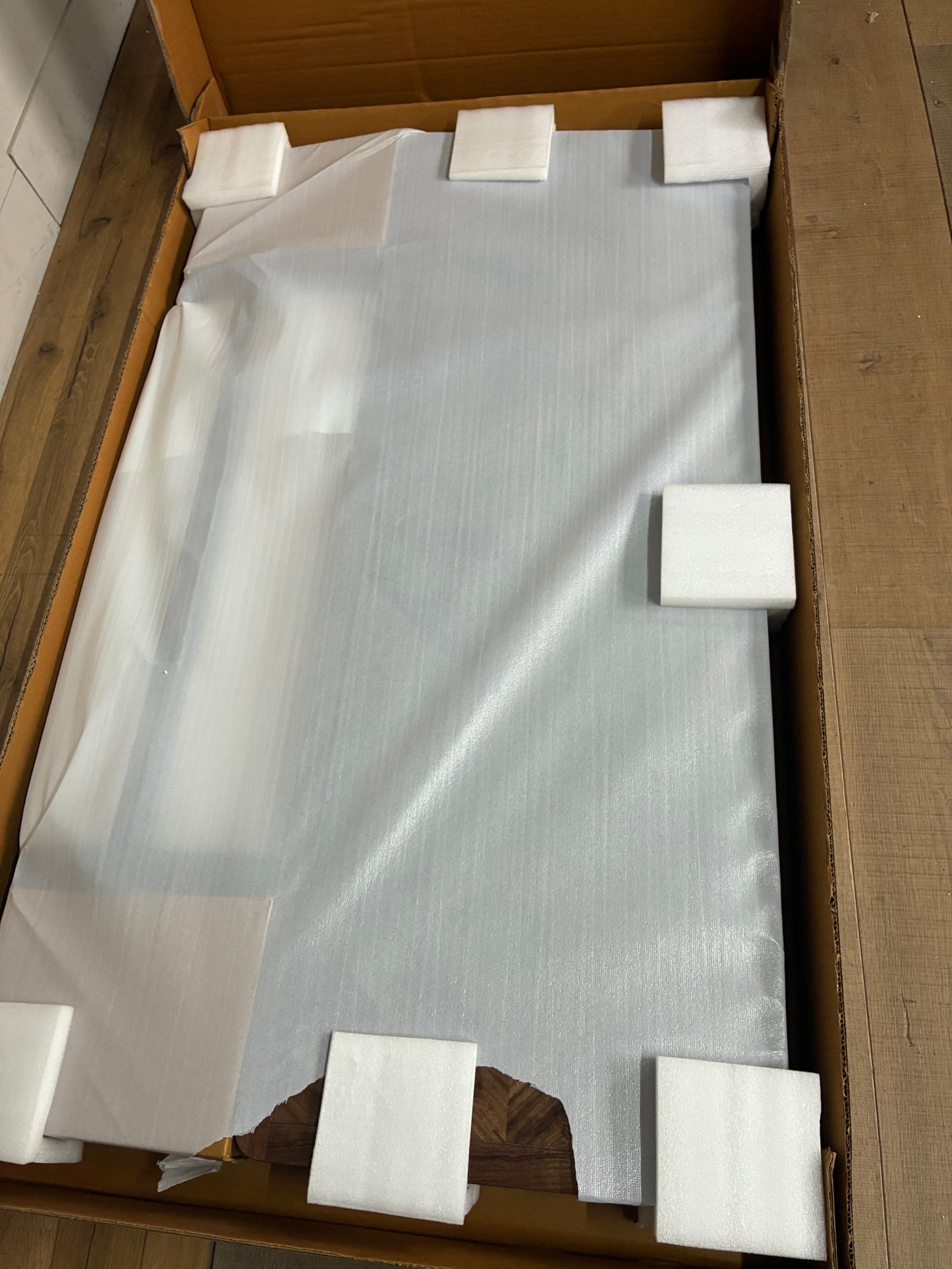 Swoon John Lewis + Swoon Franklin Bed Frame, Double, Dark Brown Rrp £799 R36