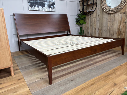 West Elm Wright Super King Bed Rrp £1499