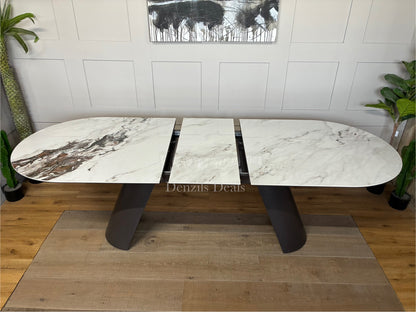 Lorea  Extending Dining Table By Dwell.  DFS RRP £999