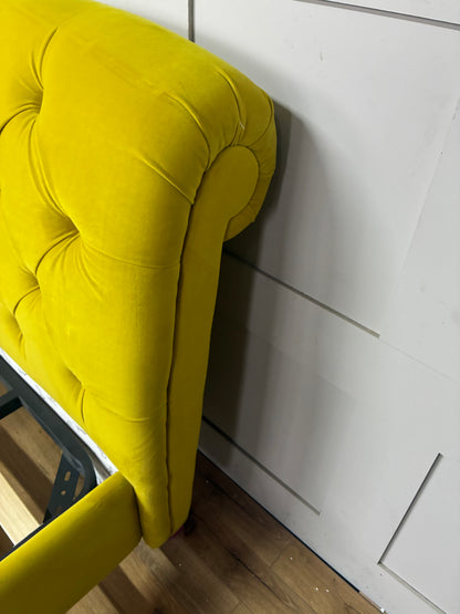 Windsor King Size Bed Frame, Joules At DFS Mustard Rrp £1149 R40