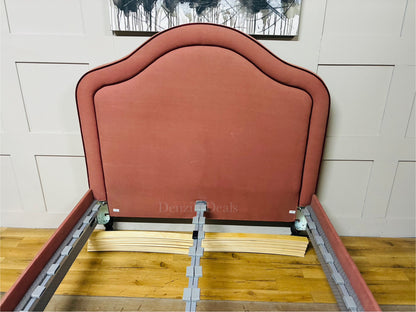 Love Your Home Christobelle Double Piped Bed In Blush & Valentine Rrp £1850