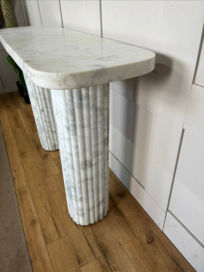 Anthropologie Kanta Marble Console Table Rrp £1498