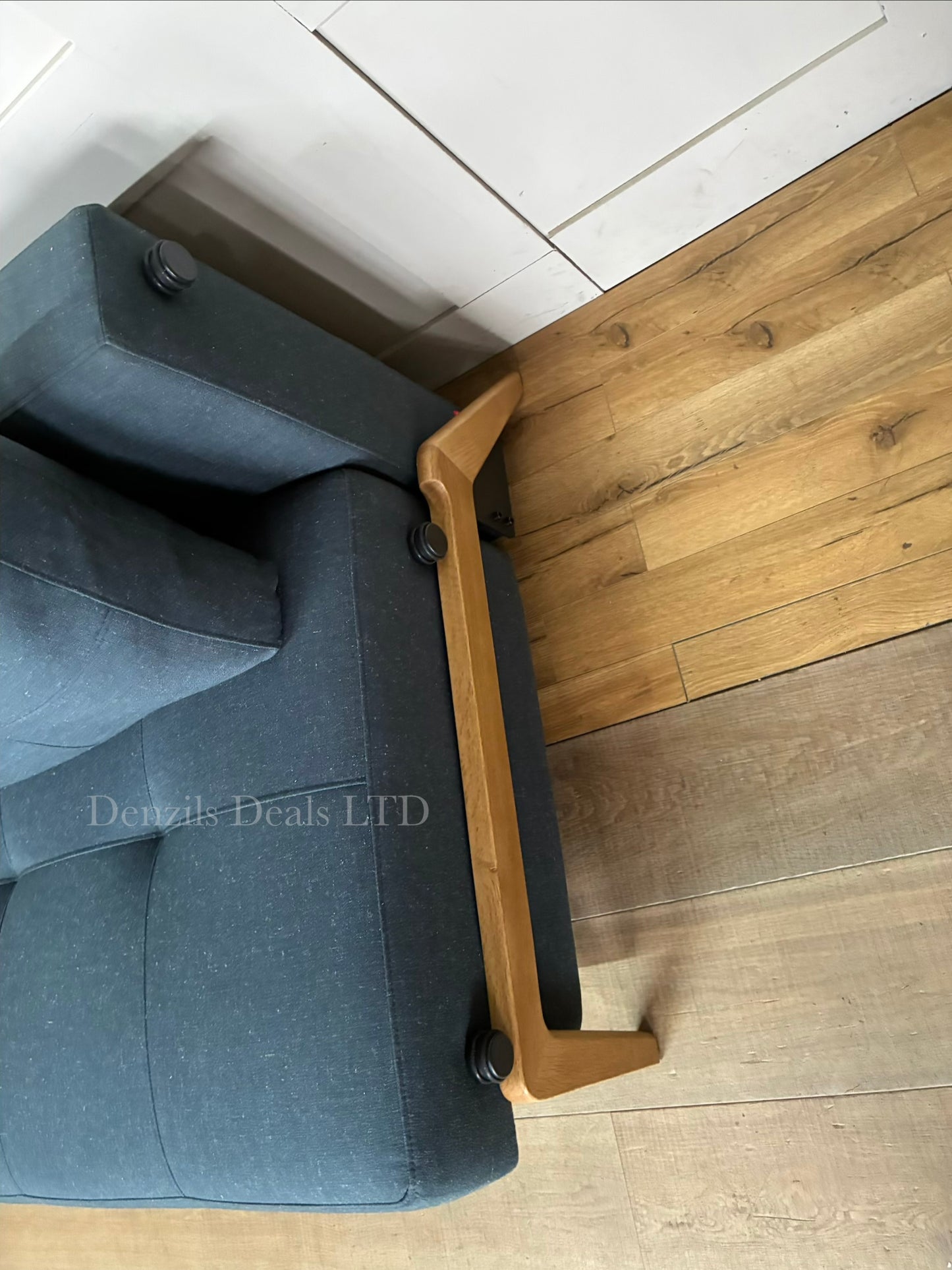 Innovation Living Cubed 90 Armchair Bed, Nist Blue 515 Rrp £1199