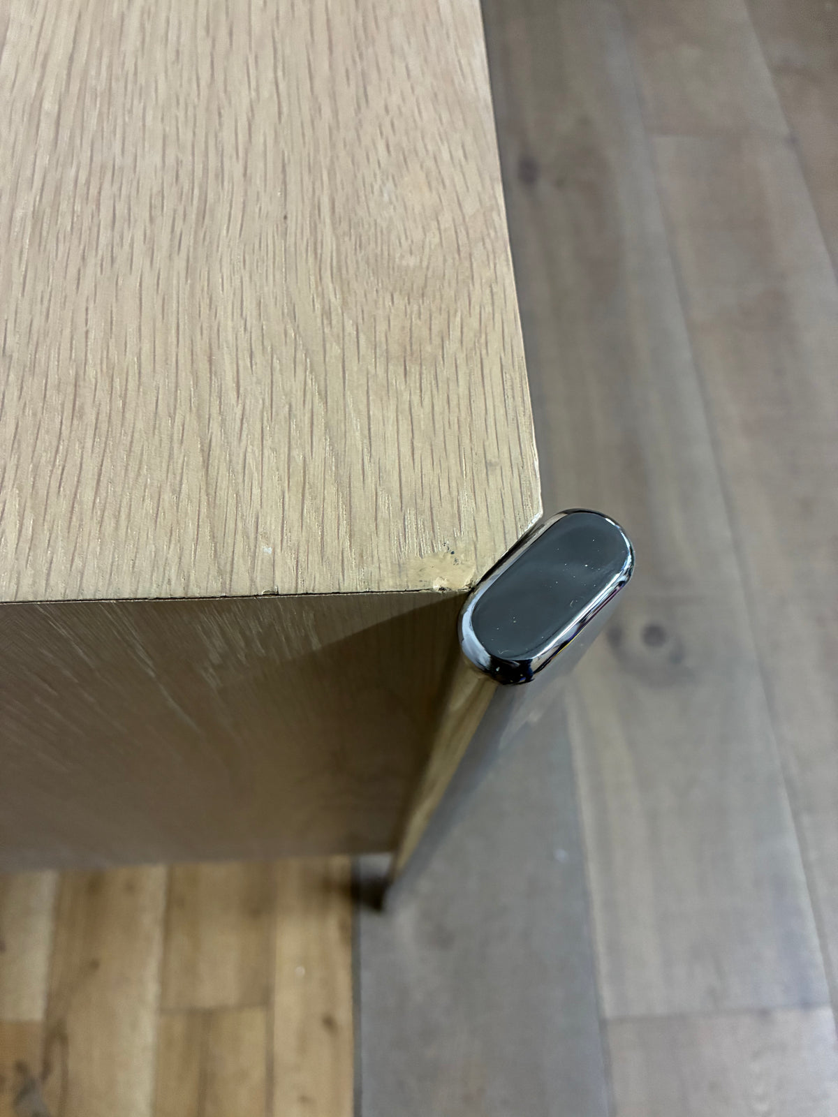John Lewis Hansen Oak Wood 2 Drawer Desk, Natural Rrp £749 R62