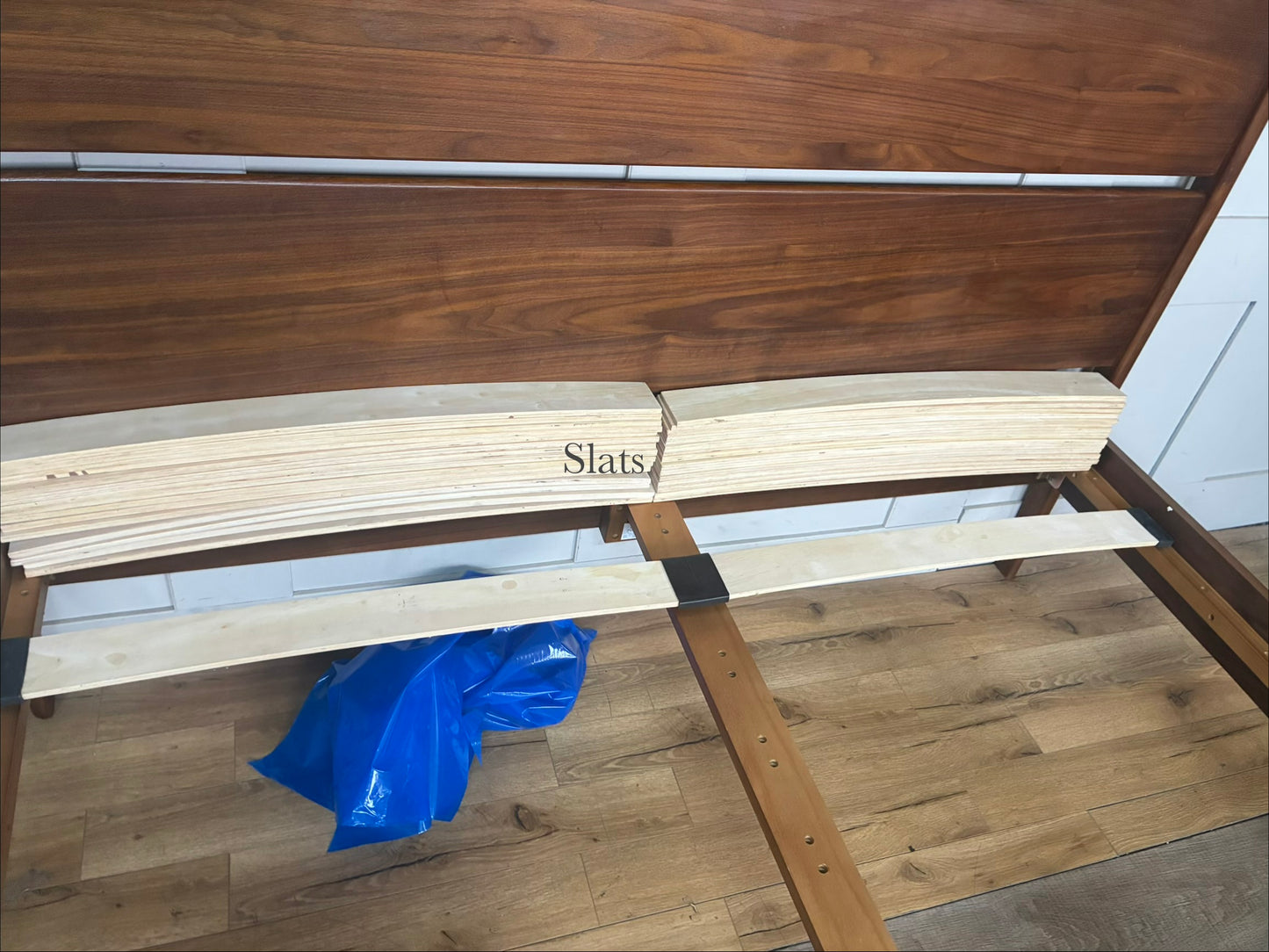 John Lewis Scandi Wood Bed Frame, King Size, Walnut RRP £749