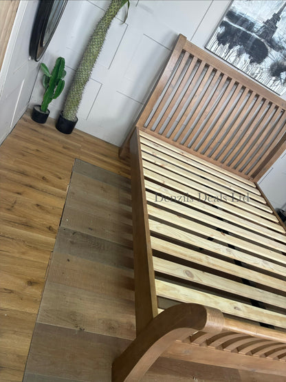 John Lewis Reclaimed Timber Bed Frame, King Size, Natural Wood RRP £1099