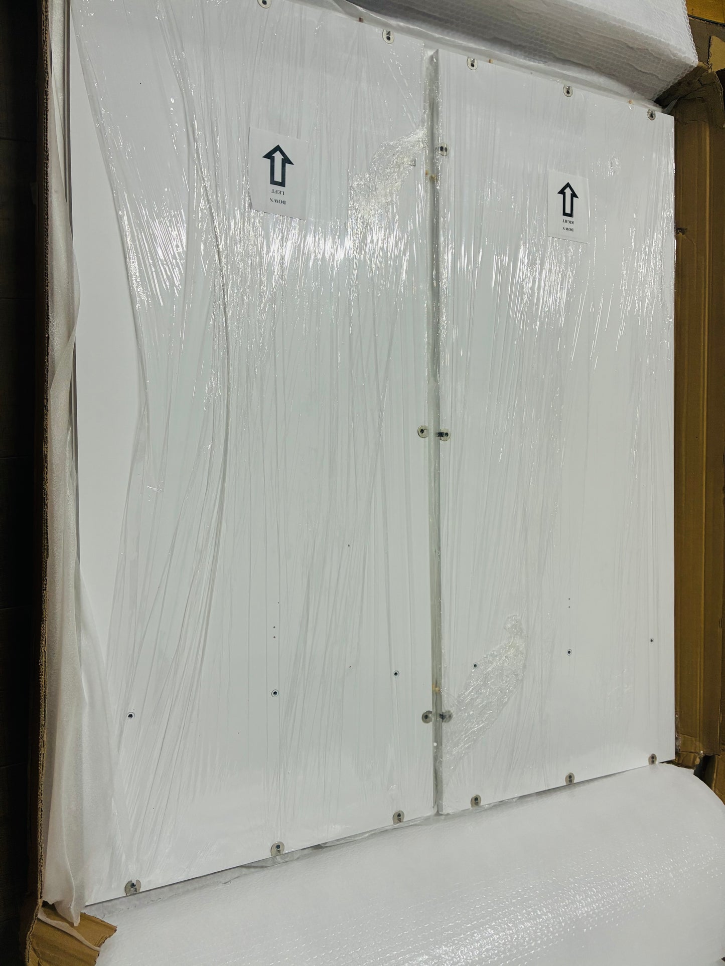 John Lewis St Ives Double Wardrobe with 1 Drawer White/Haze R37