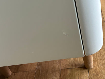 Ebbe Gehl for John Lewis Mira Wide Sideboard, White/Oak R6 RRP £750