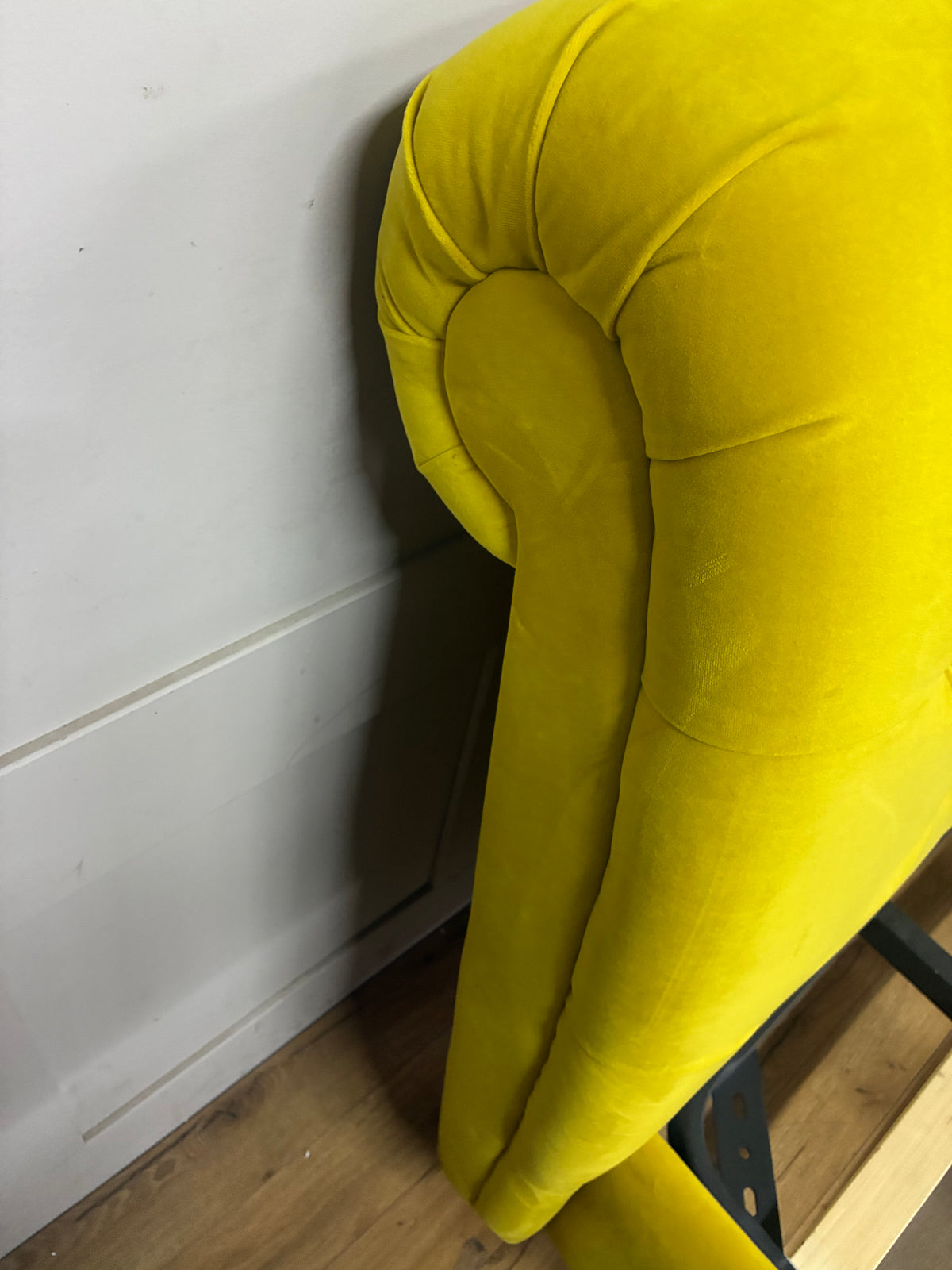 Windsor King Size Bed Frame, Joules At DFS Mustard Rrp £1149 R40
