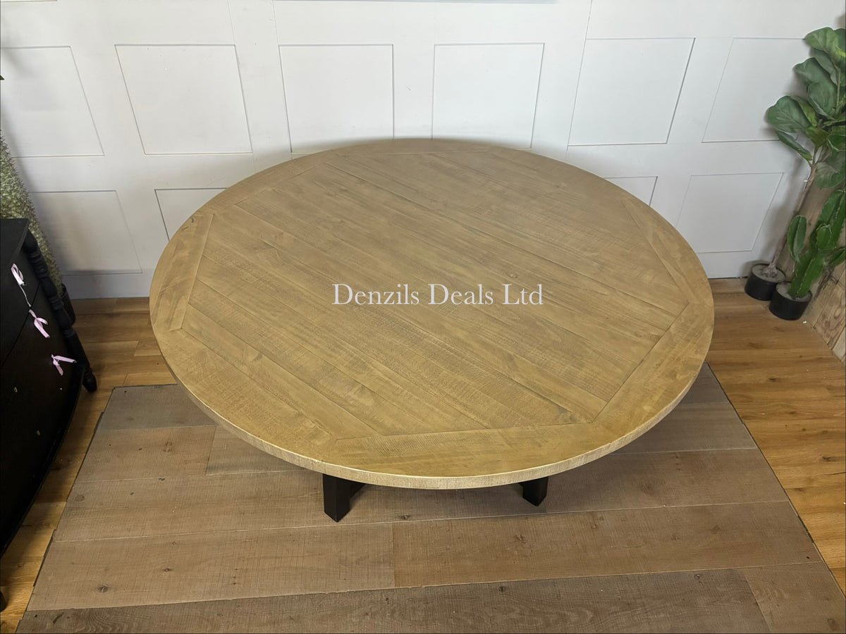 Cox & Cox Belluno Round Dining table, 160cm RRP £695
