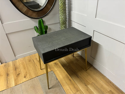 D.I. DESIGNS Greyshott Bedside Table Grey R16