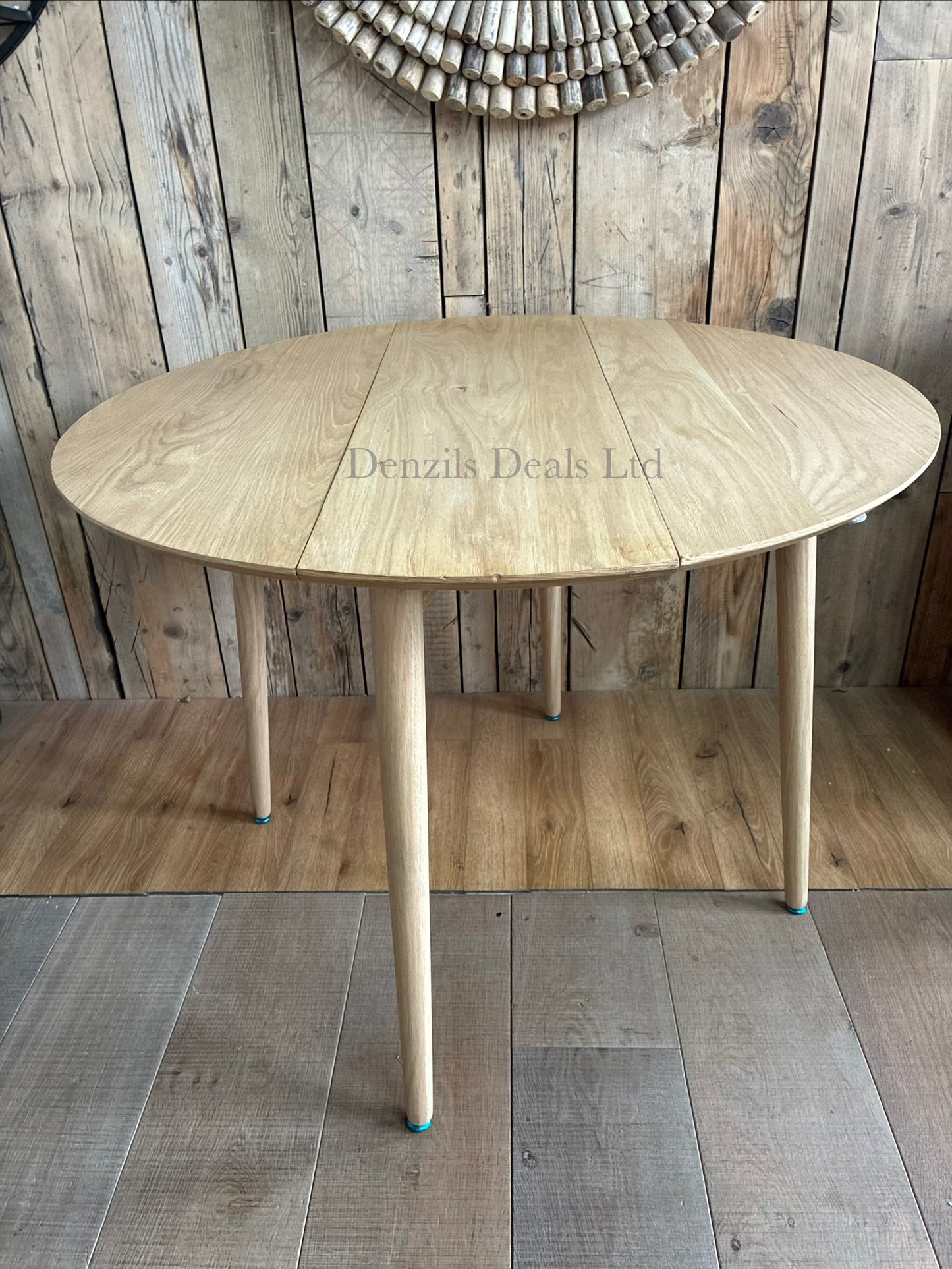 Gallery Direct Lewes Folding Dining Table, Natural Rrp £430 R14