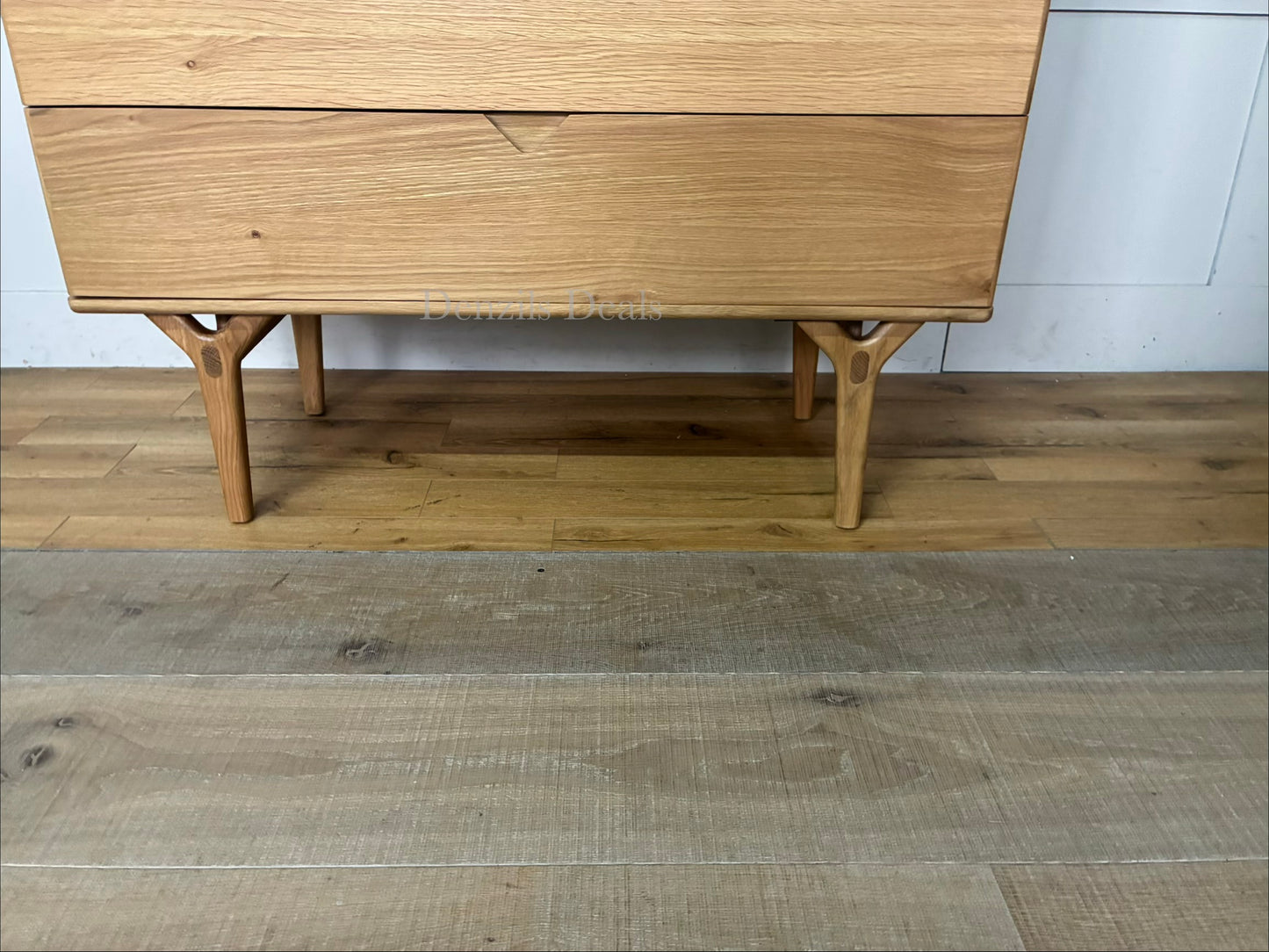 John Lewis X-Ray Oak Wood 3 Drawer Chest, Oak Rrp £899 R24