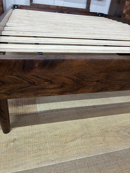 Swoon John Lewis + Swoon Franklin Bed Frame, Double Size, Dark Brown Rrp£799 R22