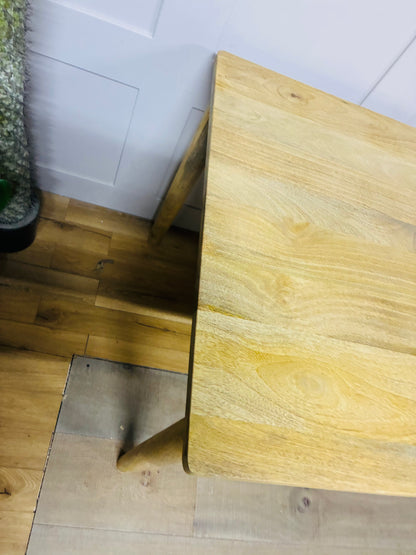 Nkuku Anbu Acacia Dining Table - natural