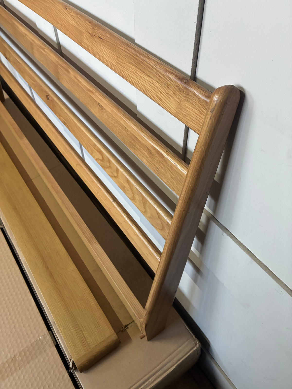 John Lewis X-Ray Oak Wood Bed Frame, King Size, R52 rrp £899