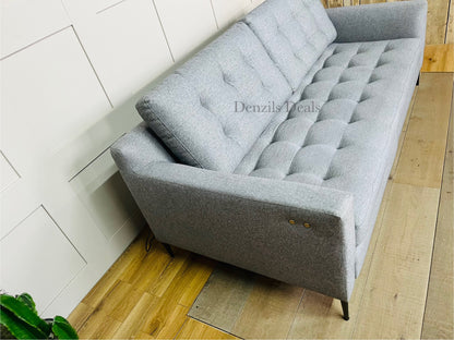 3 Seater Motion Sofa, Metal Leg, John Lewis Draper II Large reclining sofa