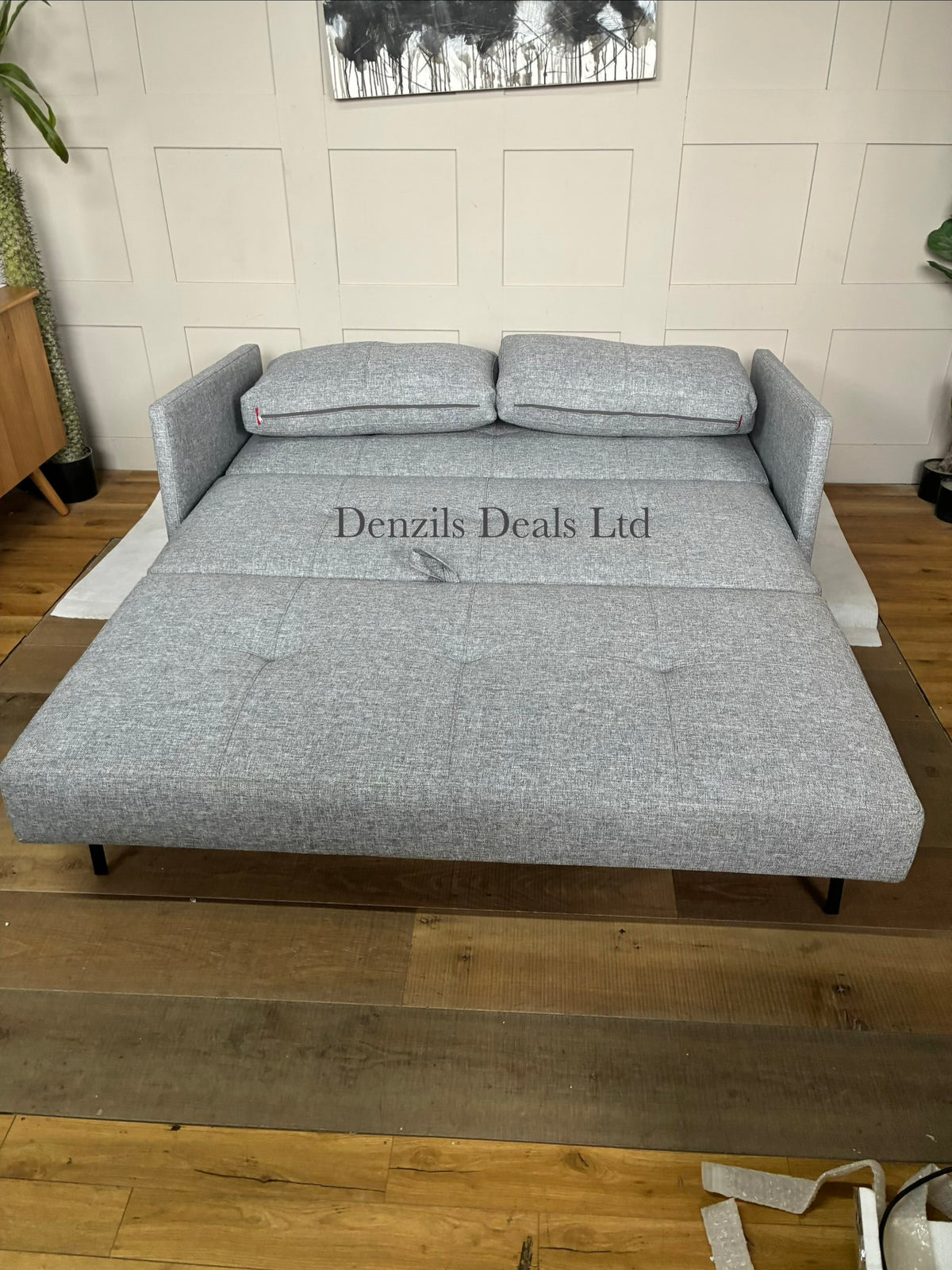 Innovation Living Cubed 160 Sofa Bed, Twist Granite Rrp £1799 R59