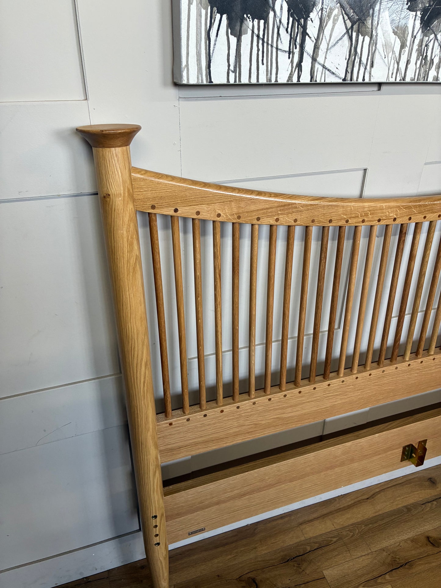 John Lewis Essence Bed Frame, King Size, Oak Rrp £799