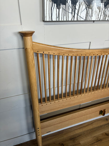 John Lewis Essence Bed Frame, King Size, Oak Rrp £799