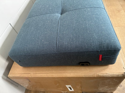 Innovation Living Cubed 140 Sofa Bed, Nist Blue 515 Rrp £1499