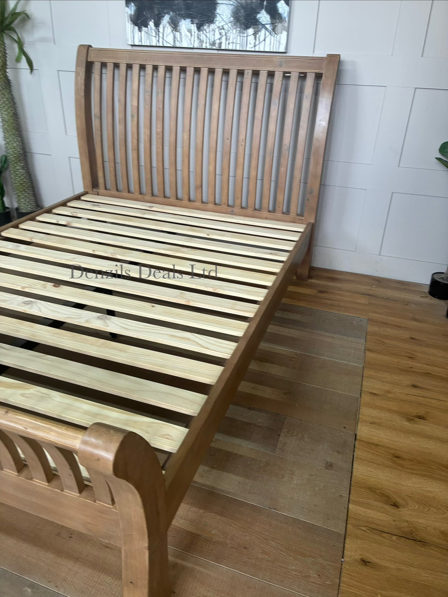 John Lewis Reclaimed Timber Bed Frame, King Size, Natural Wood RRP £1099