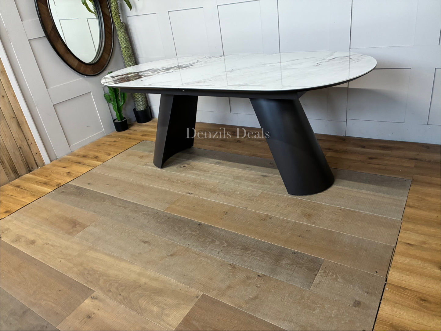 Lorea  Extending Dining Table By Dwell.  DFS RRP £999