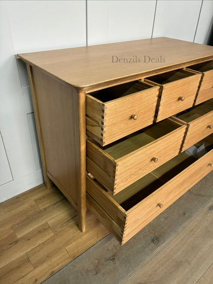 John Lewis Essence 6 Drawer Chest, Oak  FSC 100%