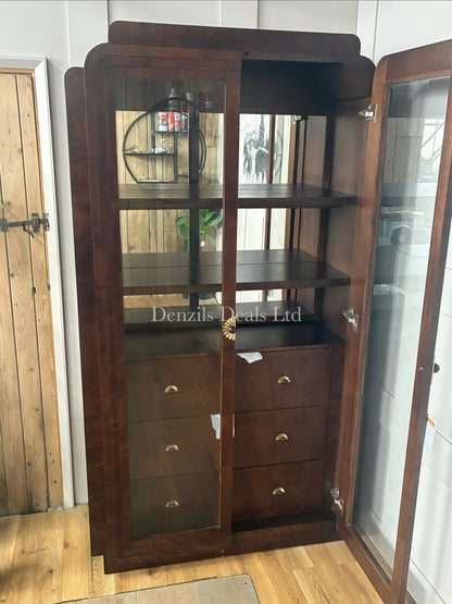 Anthropologie Betti Hutch Wood Large Freestanding Cabinet Rrp £1998 R41