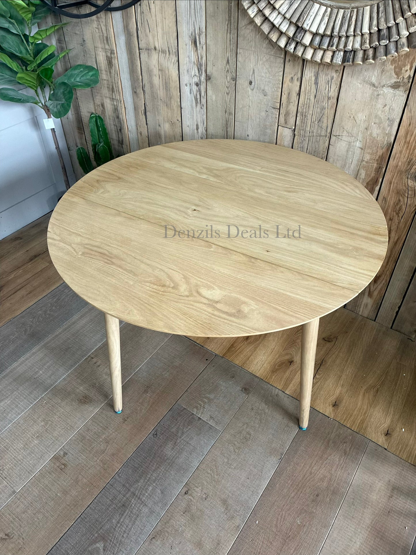 Gallery Direct Lewes Folding Dining Table, Natural Rrp £430 R14