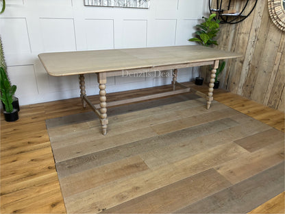 Gallery Direct Bessemer Rectangular Extending Dining Table, Oak  Rrp £899