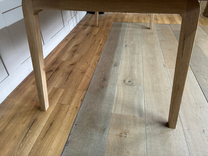 John Lewis Bari Extending Dining Table, Natural