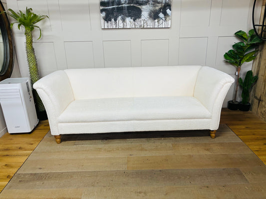 GRANDY LARGE 3 SEATER SOFA IN boucle Rrp £2359..