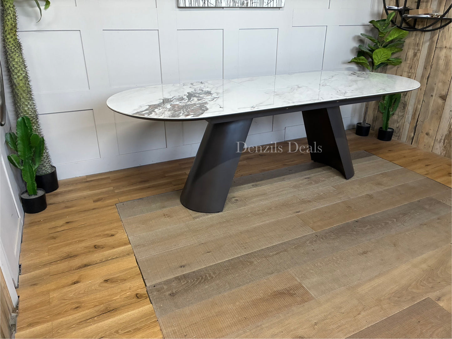 Lorea  Extending Dining Table By Dwell.  DFS RRP £999