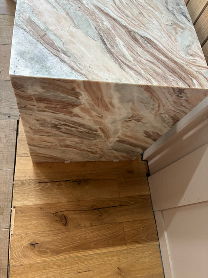 anthropologie Gia Marble Open Side Table RRP £298