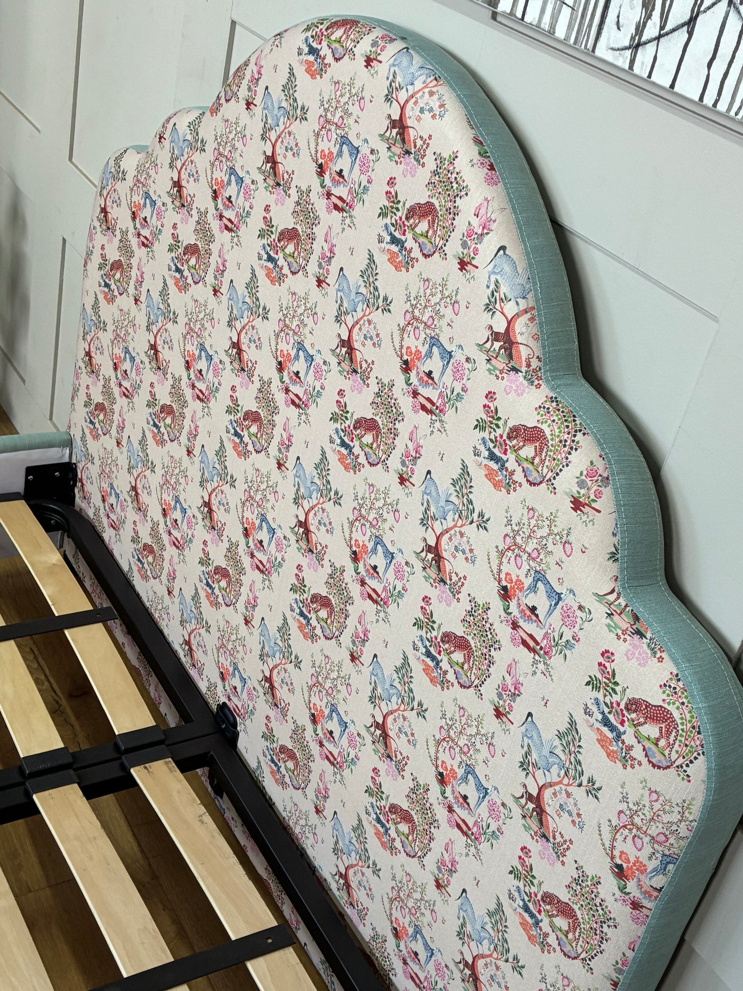 DFS Cath Kidston Flounce Double Bed Frame Rrp £1299