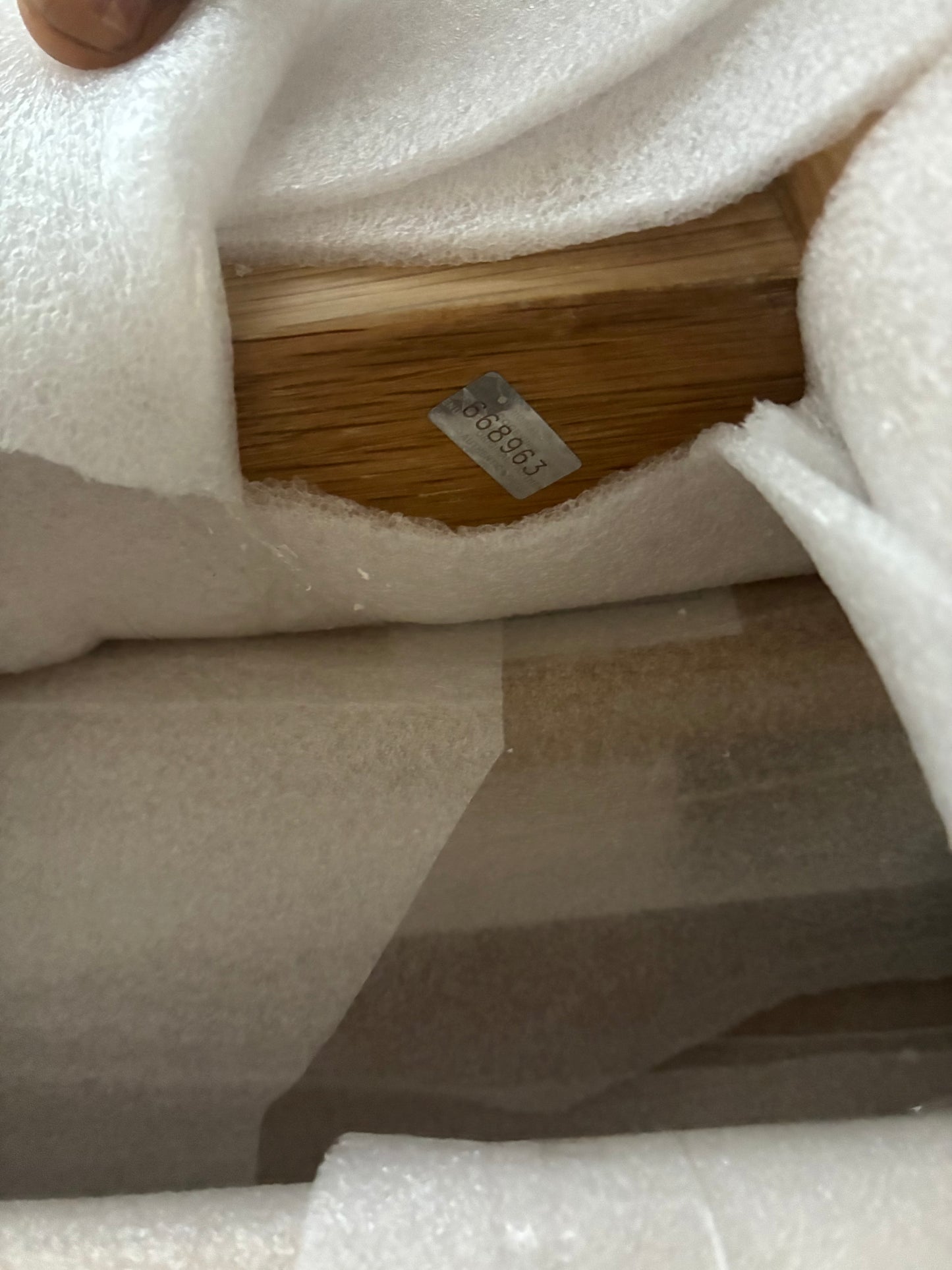 John LewisPillow Bed Frame, Double, Natural/Pink Rrp £699 R55