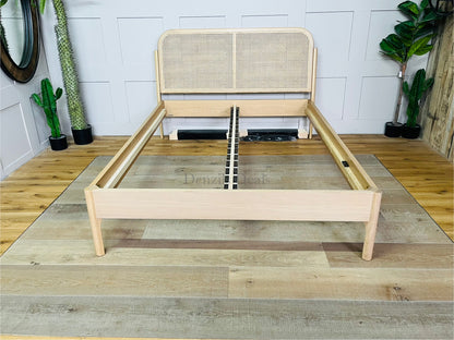 John Lewis Rattan Bed Frame, Double Rrp £629