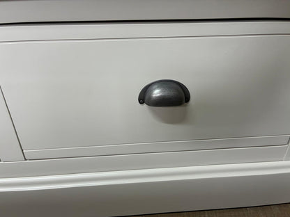 BROMPTON Painted Acacia & Ash Top Triple Wardrobe Rrp £1599..