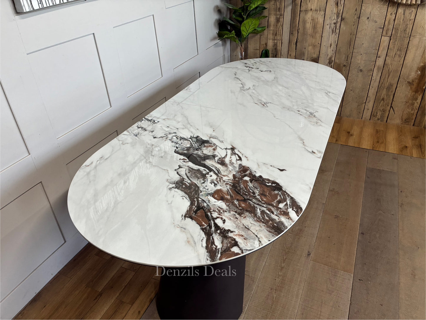 Lorea  Extending Dining Table By Dwell.  DFS RRP £999