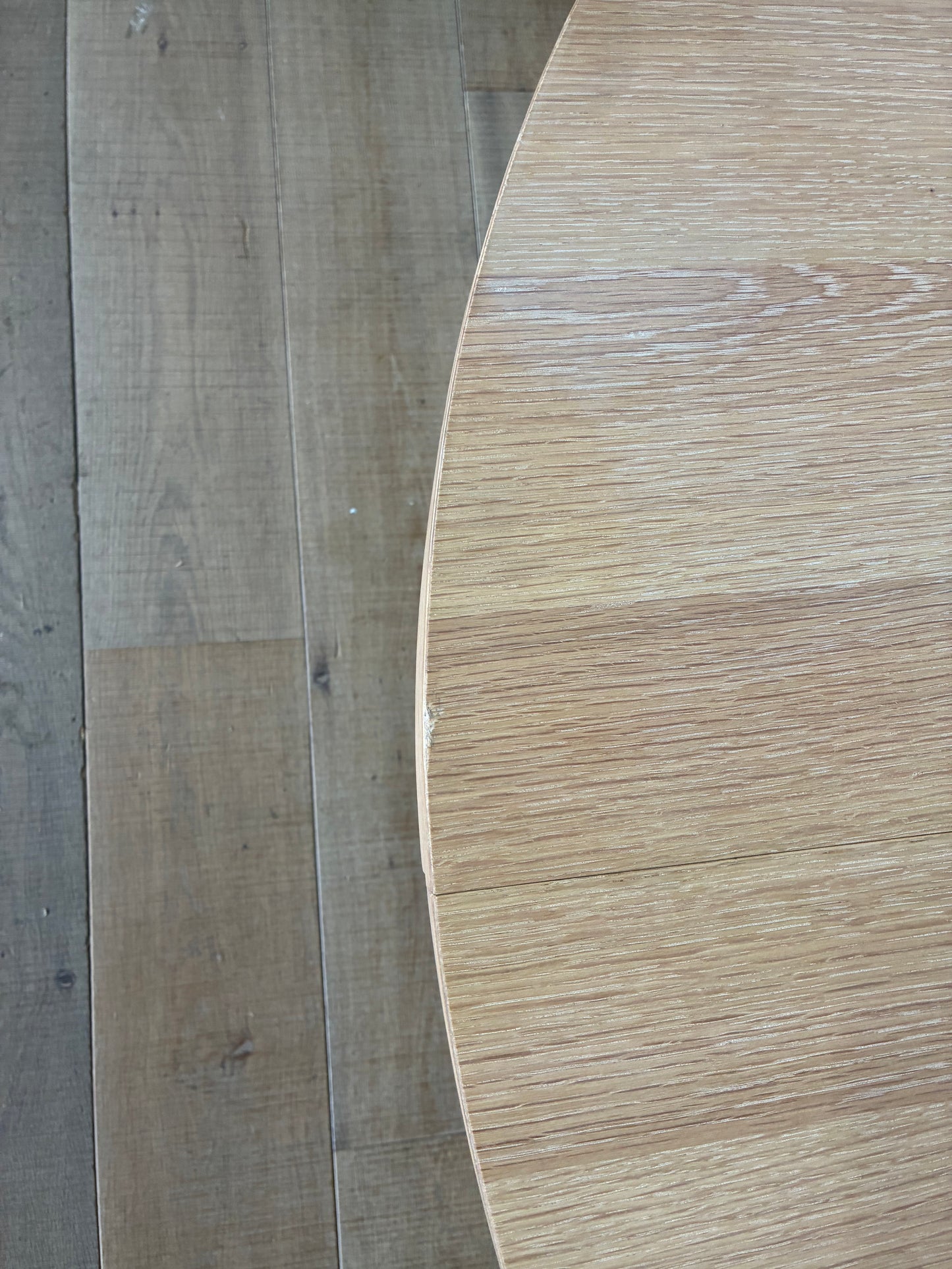 John Lewis Mira II Extending Round Dining Table, Oak RRP £749
