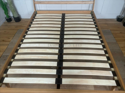 John Lewis X-Ray Oak Wood Bed Frame, King Size, rrp £899