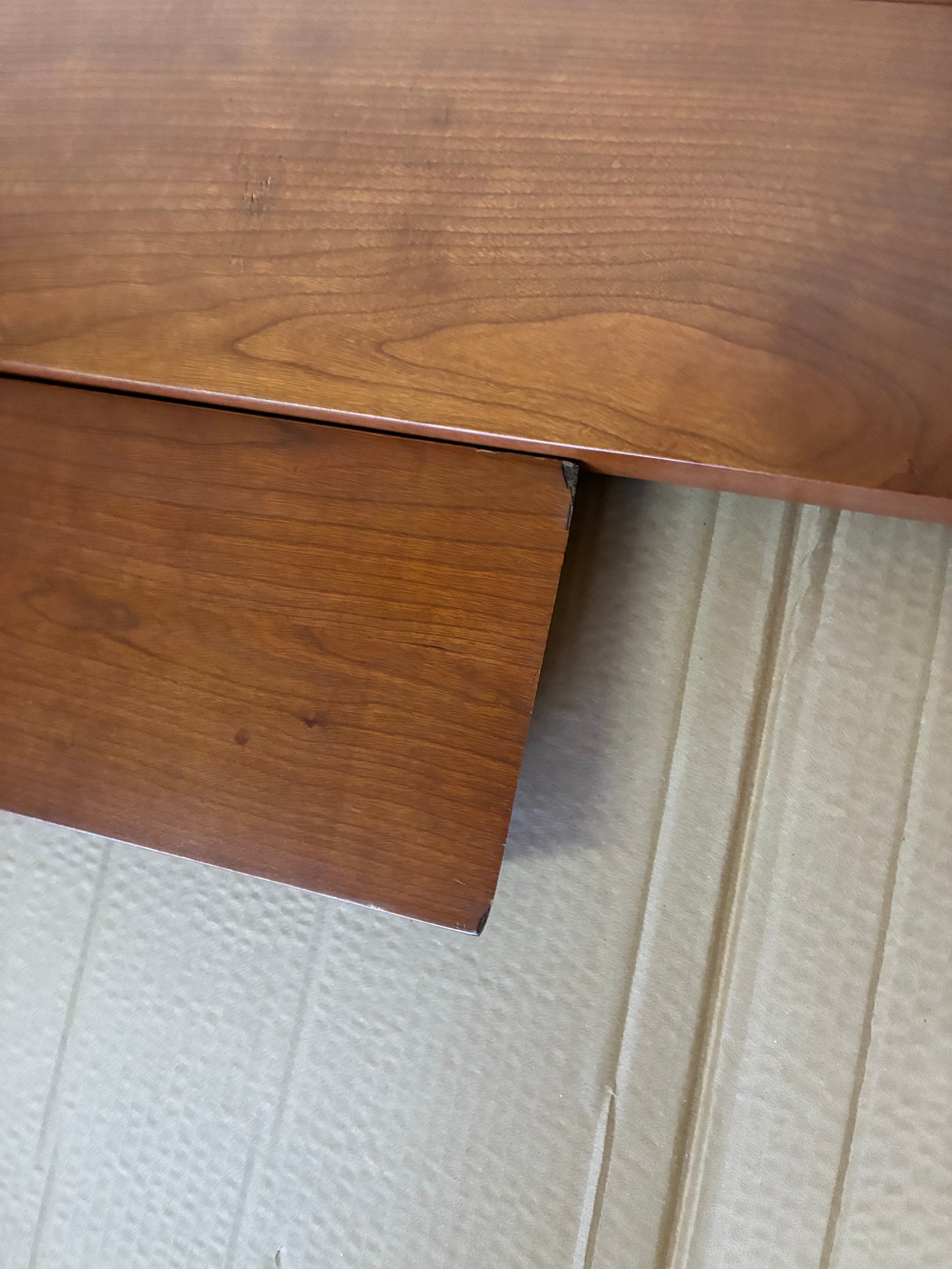 John Lewis Rattan double Bed Cherry Rrp £649