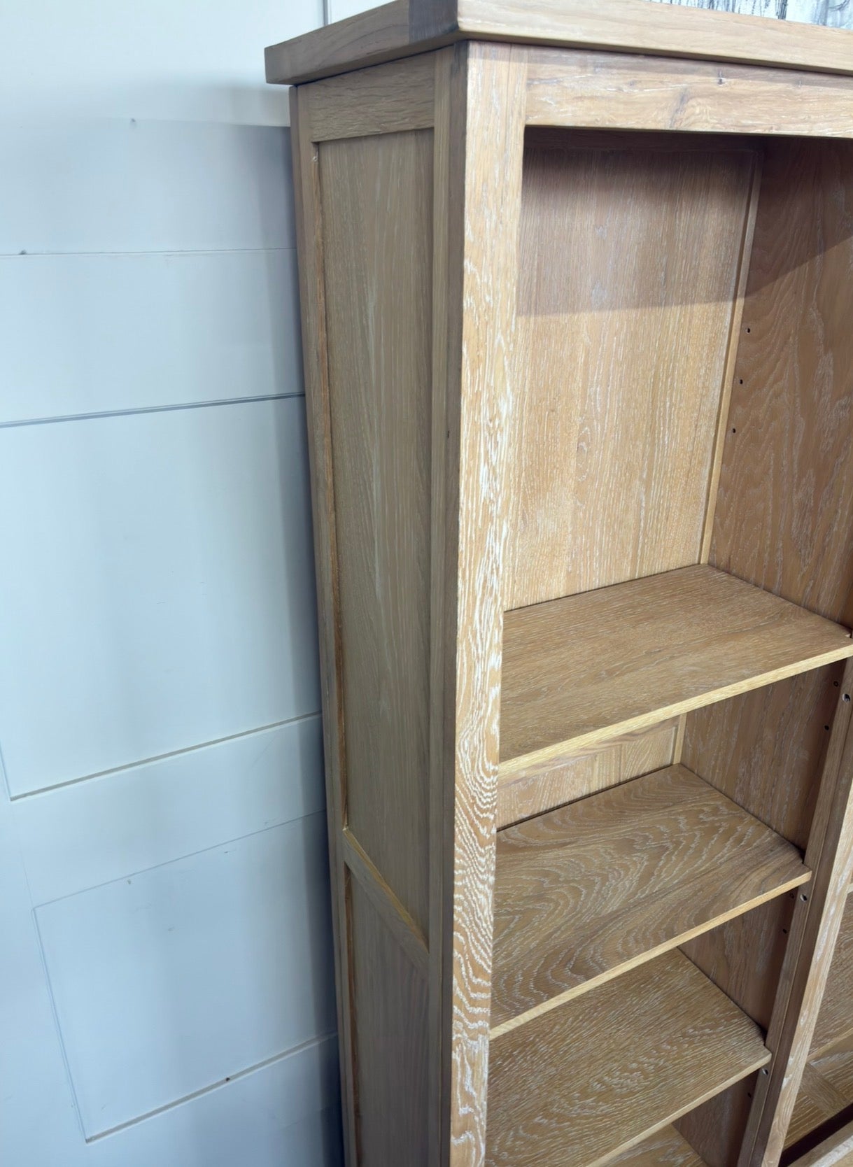 INGLESHAM WHITEWASH OAK Grand Bookcase Rrp £1450