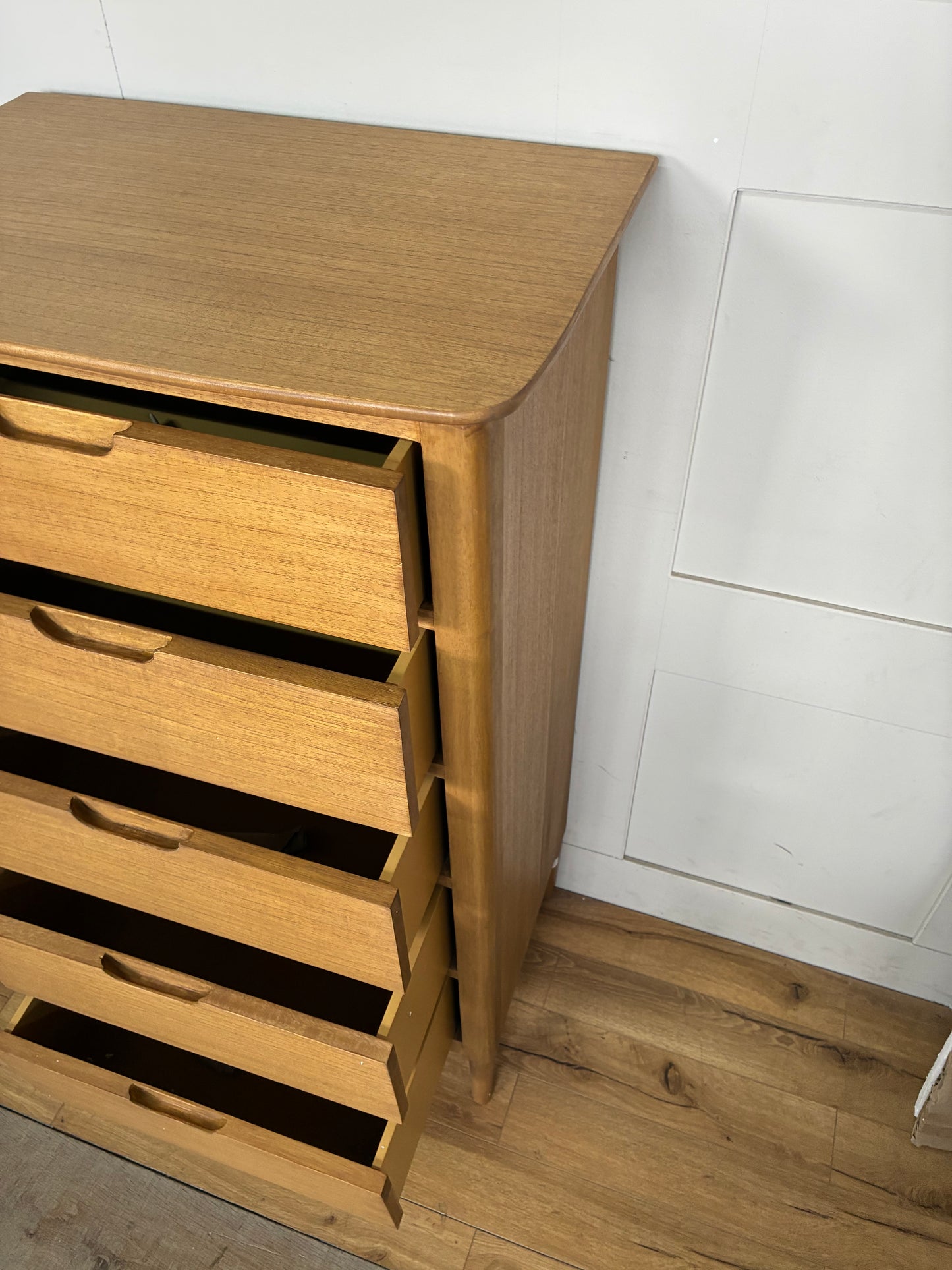 Fishie & Lilly NORWAY Solid OAK 6 DRAWER CHEST OF DRAWERS