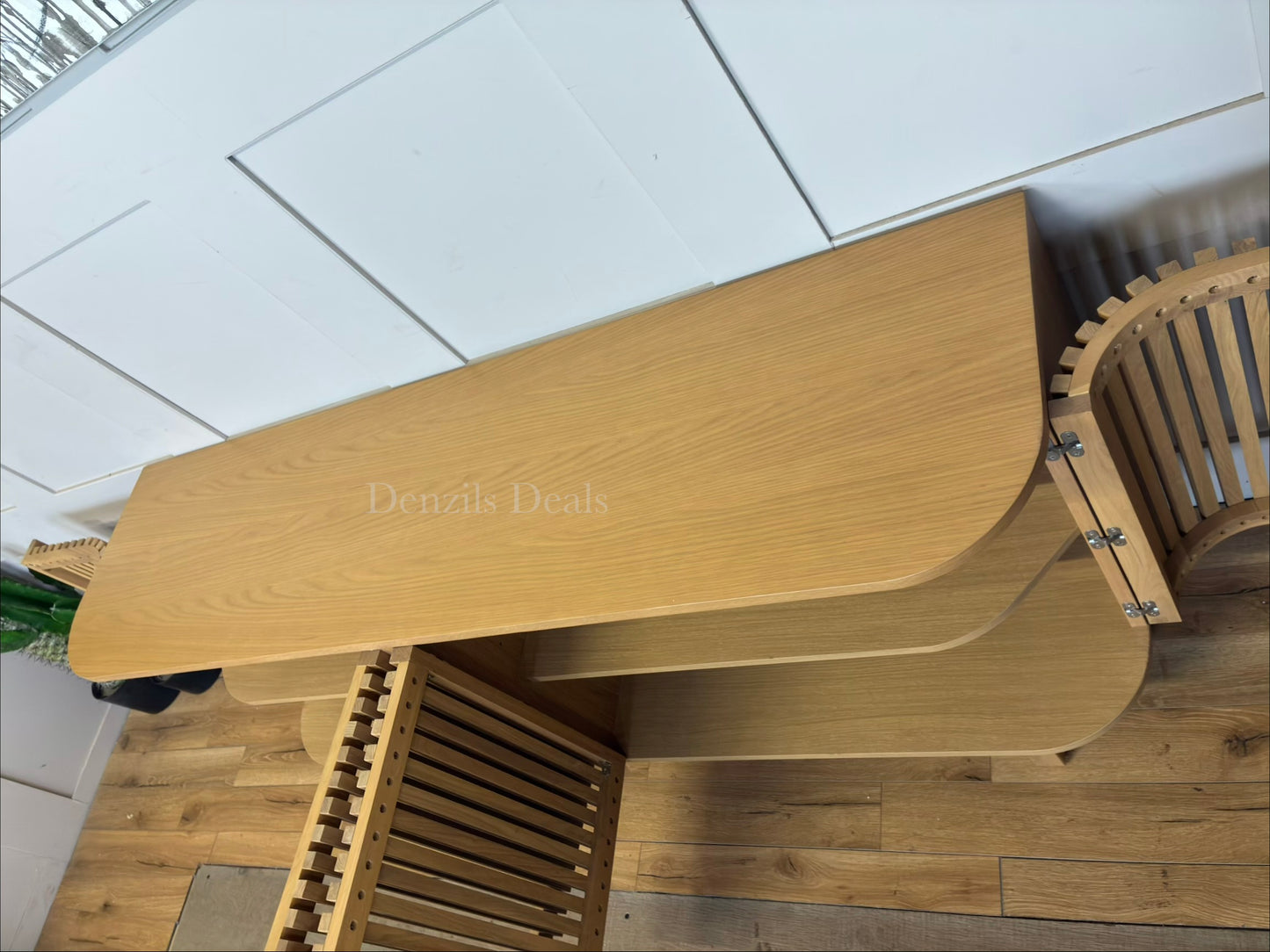 John Lewis Slatted TV Stand Sideboard for TVs up to 60", Oak Rrp £749