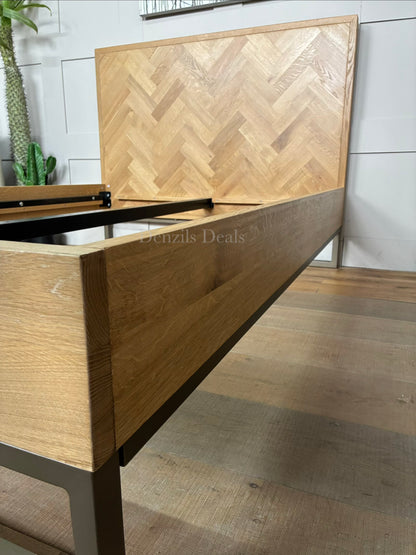 John Lewis Estate Bed Frame, Double, Natural R55